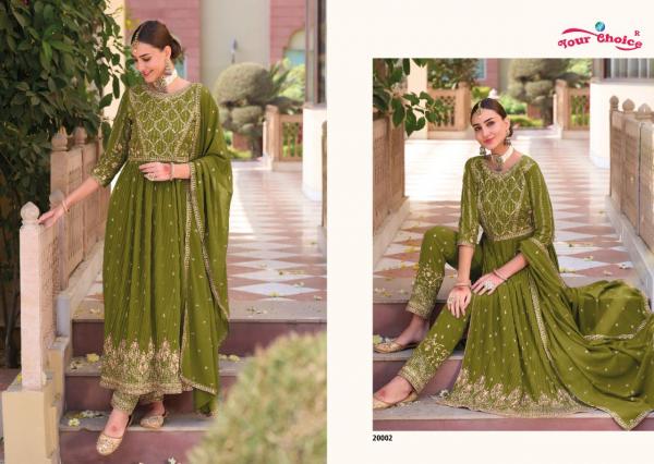 Your Choice Fiza Georgette Fancy Designer Salwar Suit Collection